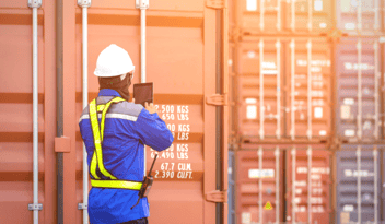 Track status of containers on site